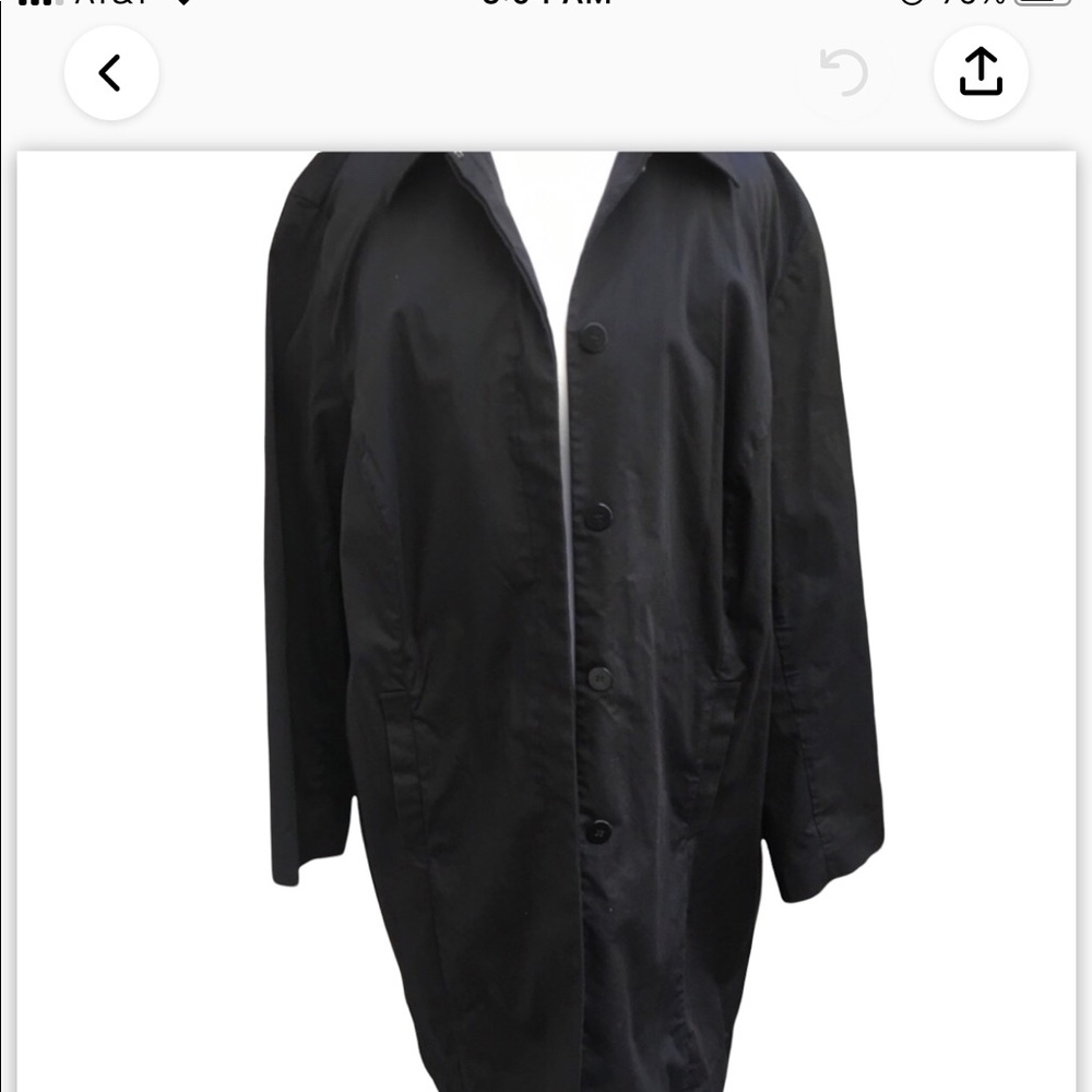 INC International Concepts Raincoat